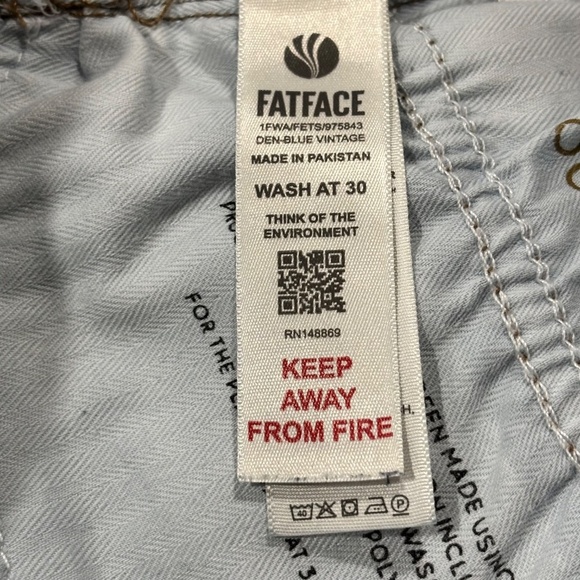 Fat Face Harlow High Waist denim jeans size 16s (short) - Picture 11 of 15